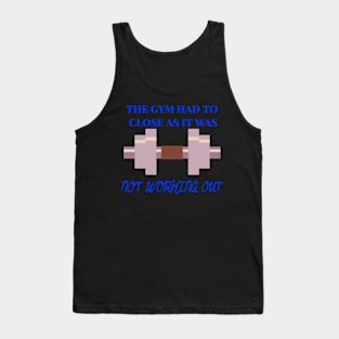 Funny and Creative Lifting and Fitness Pun Tank Top